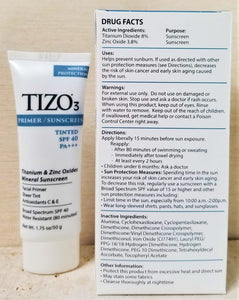 Tizo3 Primer/Sunscreen Tinted SPF 40 BB cream